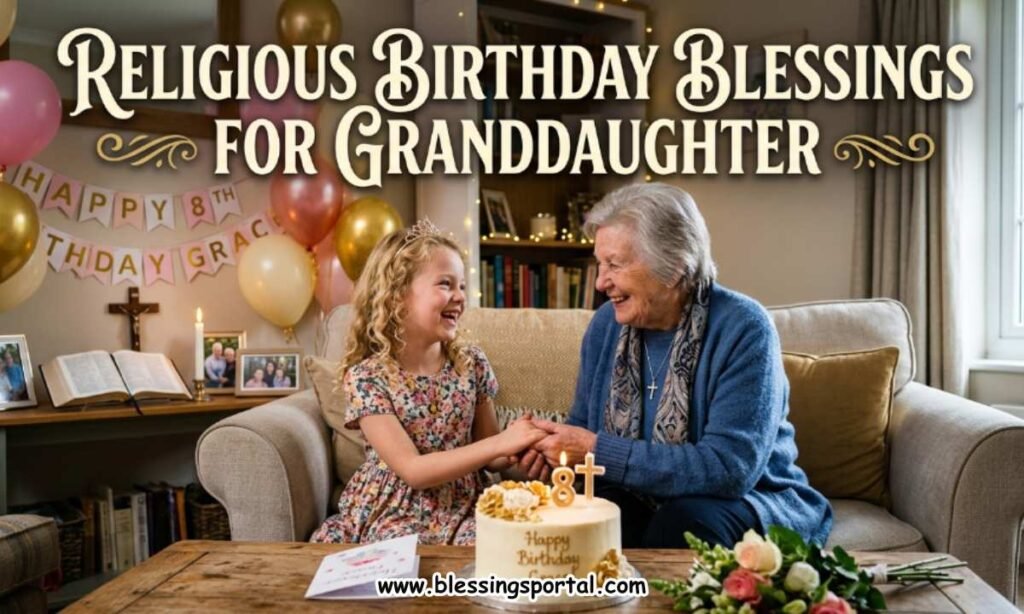 Religious Birthday Blessings for Granddaughter