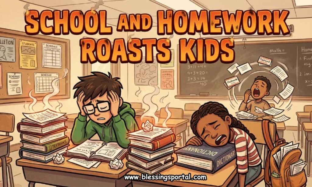 School and Homework Roasts
