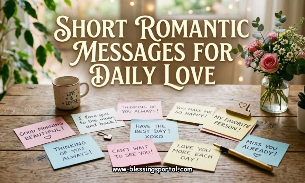 Short Romantic Messages for Daily Love