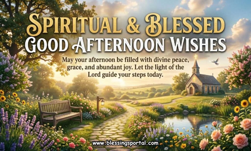 Spiritual & Blessed Good Afternoon Wishes