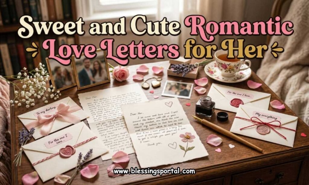Sweet and Cute Romantic Love Letters for Her