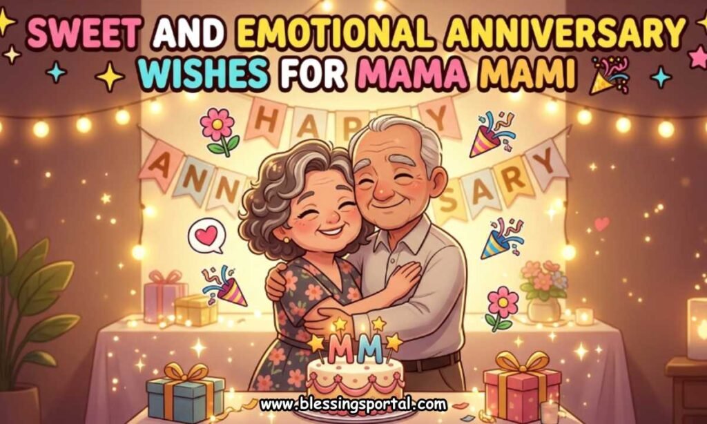 Sweet and Emotional Anniversary Wishes for Mama Mami