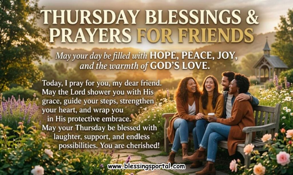 Thursday Blessings and Prayers for Friends