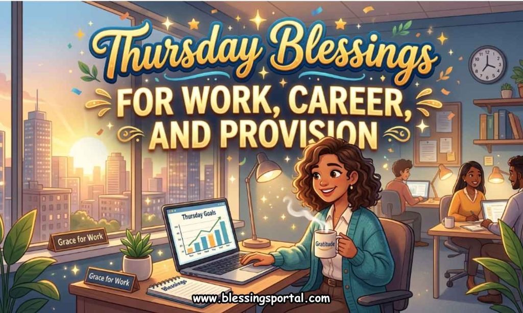 Thursday Blessings for Work, Career, and Provision