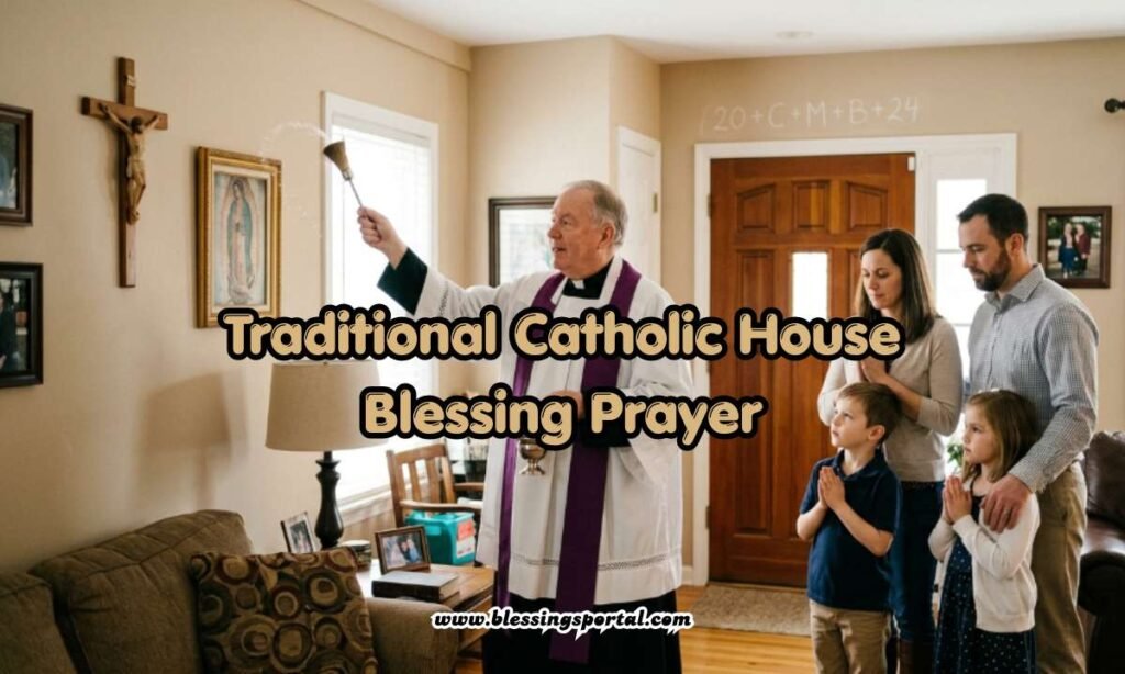 Traditional Catholic House Blessing Prayer