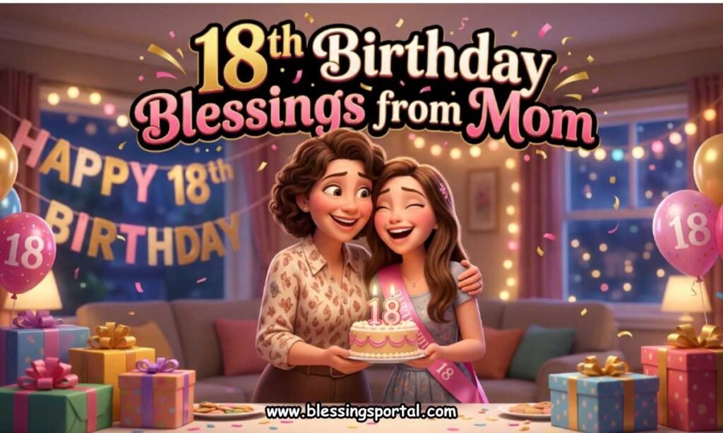 18th Birthday Blessings from Mom
