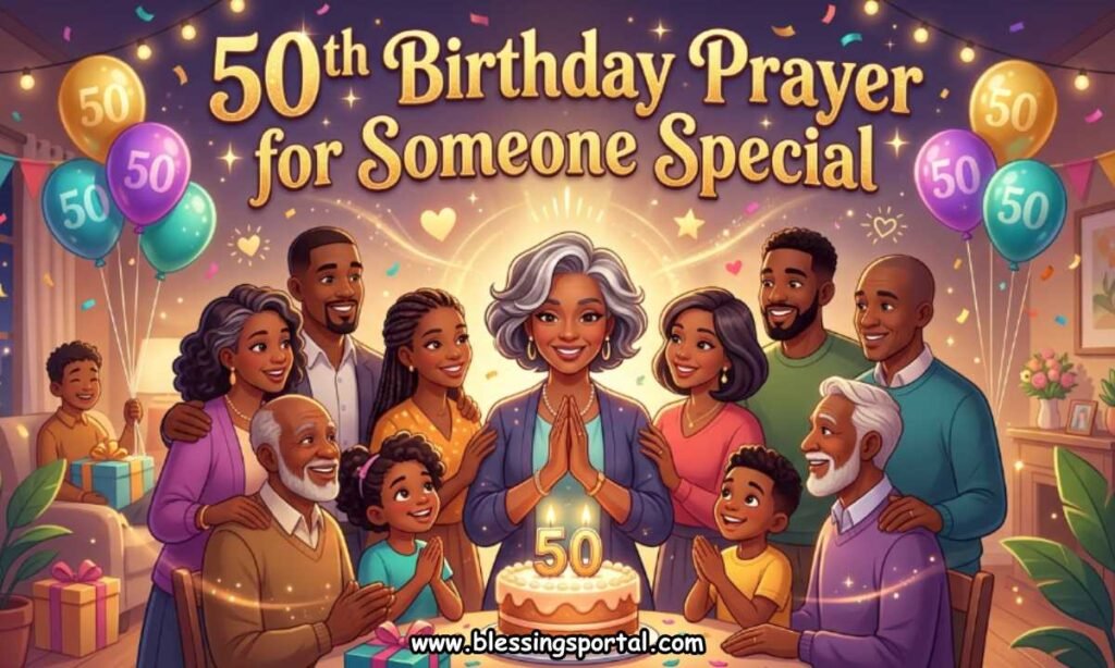 50th Birthday Prayer for Someone Special