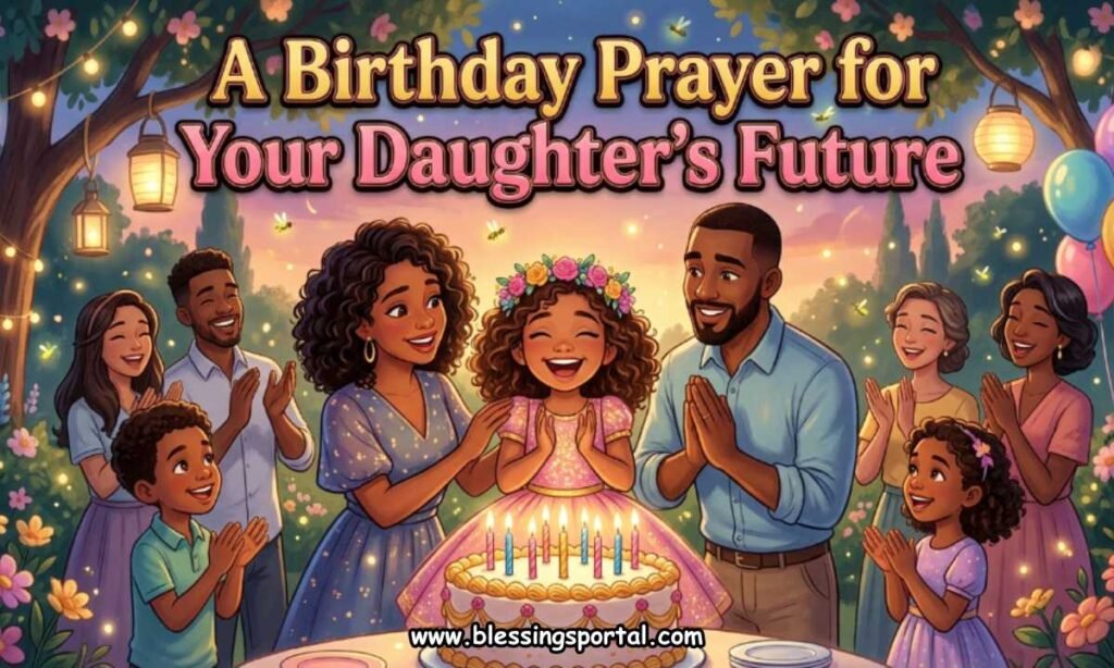 A Birthday Prayer for Your Daughter's Future