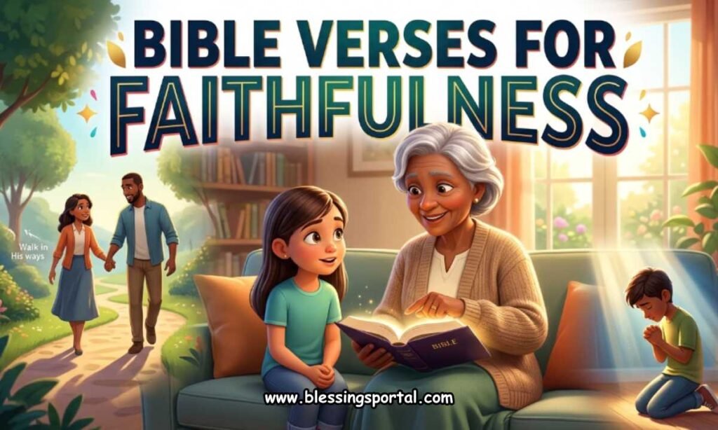 Bible Verses for Faithfulness