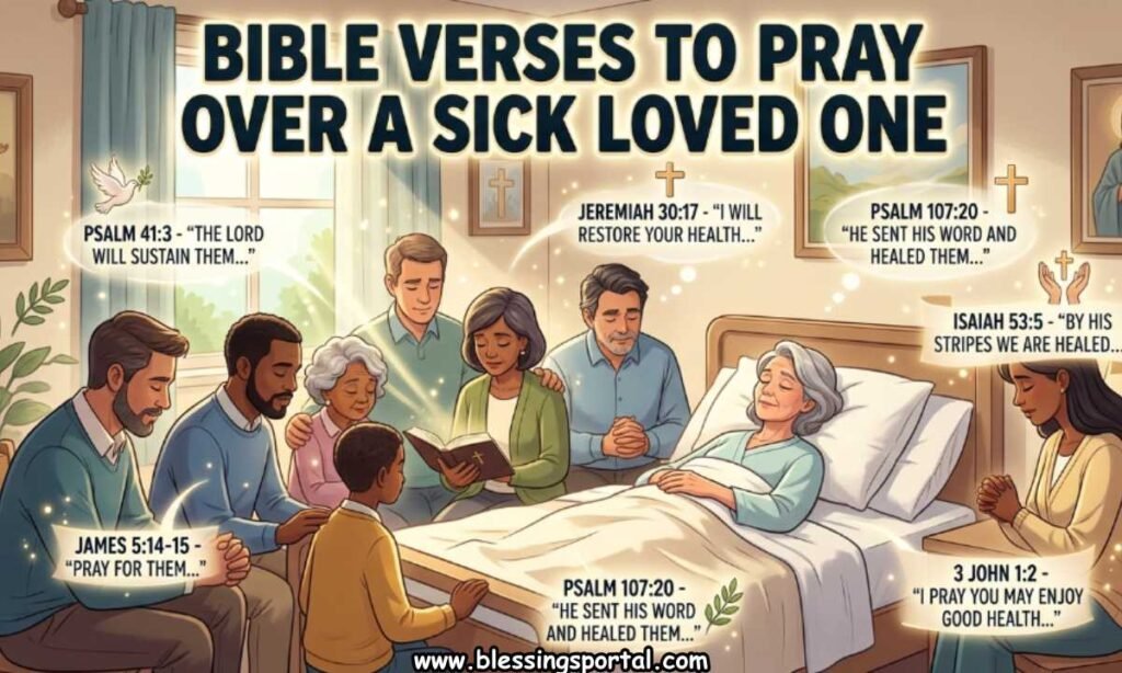 Bible Verses to Pray Over a Sick Loved One