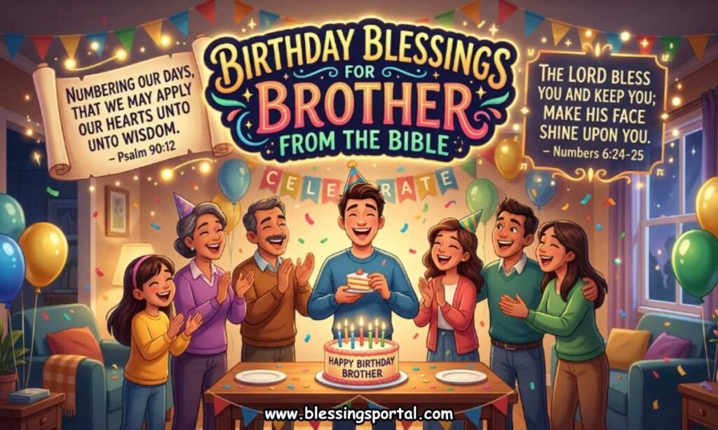 Birthday Blessings for Brother from the Bible