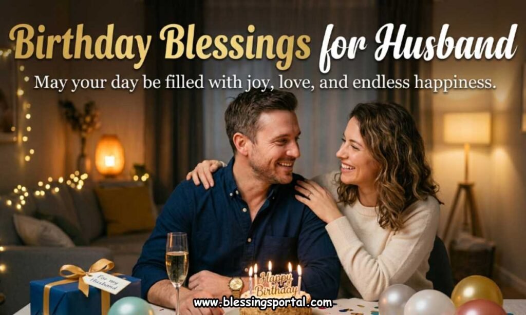 Birthday Blessings for Husband