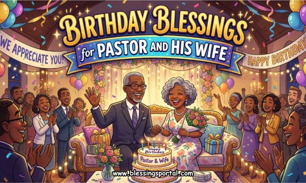 Birthday Blessings for Pastor and His Wife