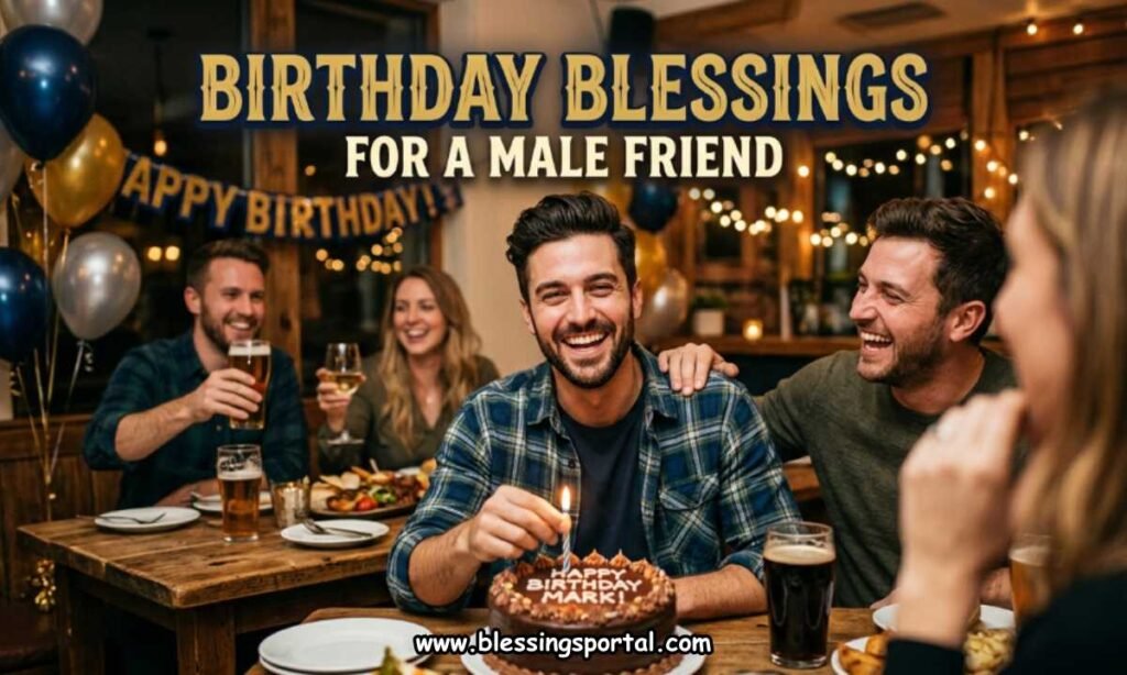 Birthday Blessings for a Male Friend