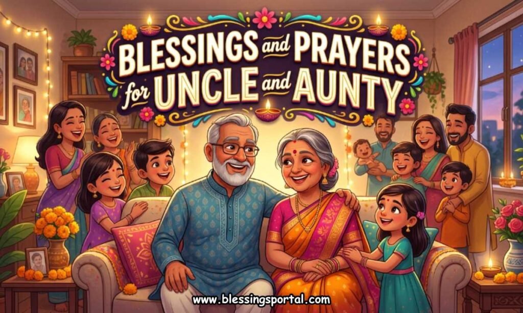 Blessings and Prayers for Uncle and Aunty