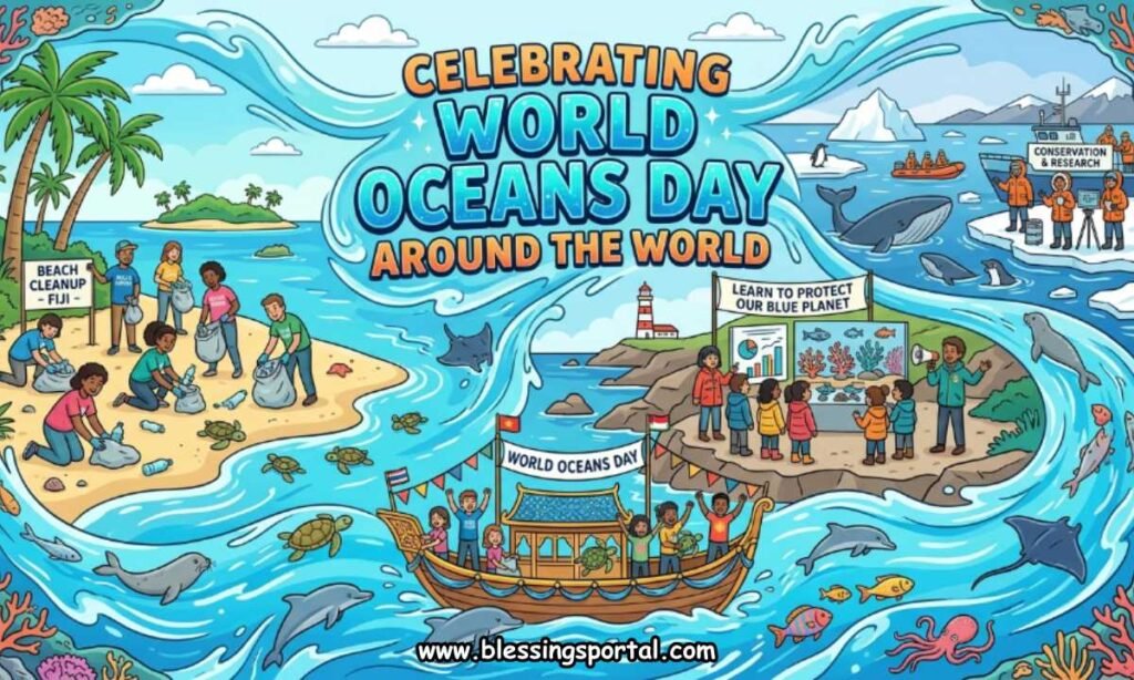 Celebrating World Oceans Day Around the World
