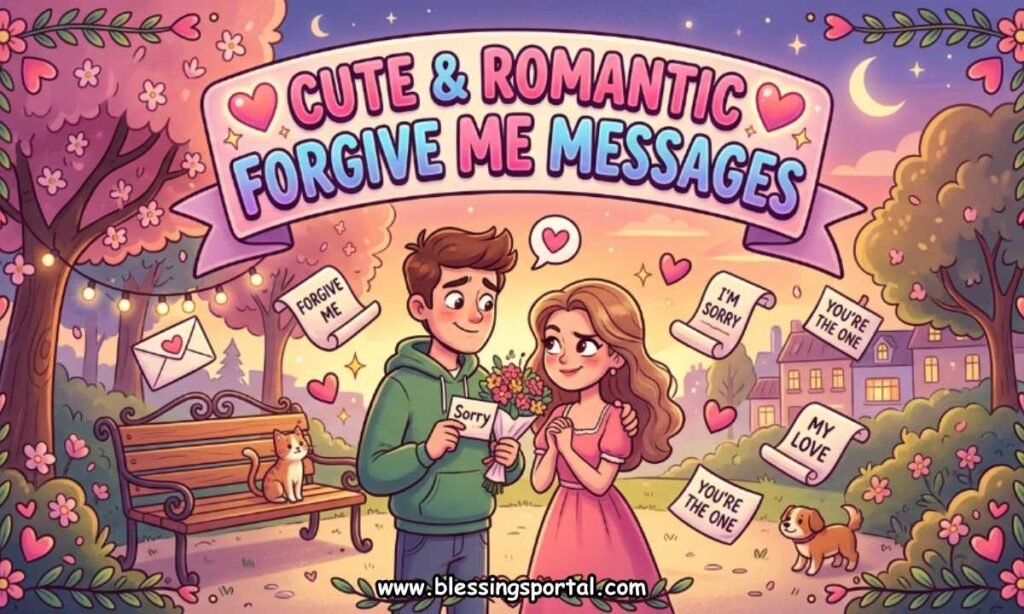 Cute & Romantic Forgive Me Messages