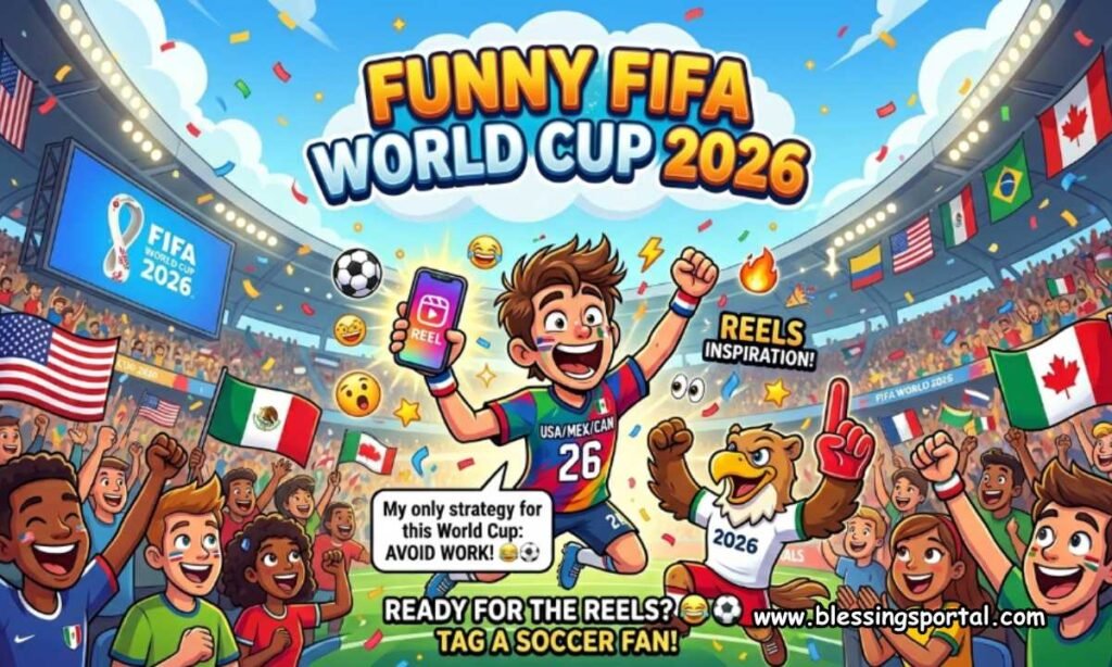 Funny FIFA World Cup 2026 Wishes & Captions for Instagram Reels