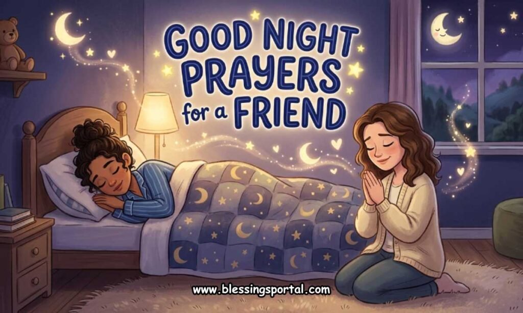 Good Night Prayers for a Friend