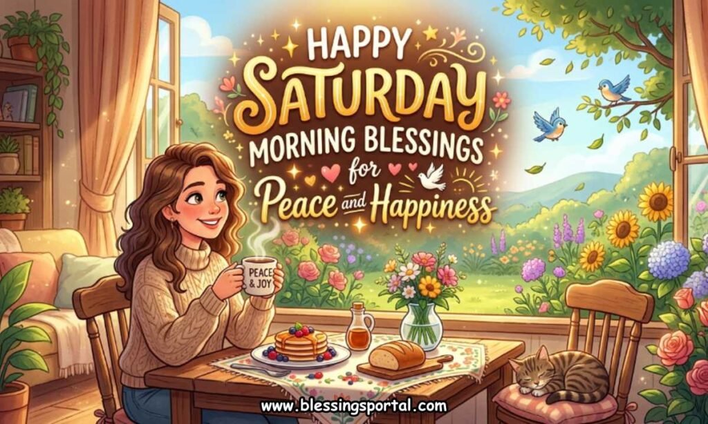 Happy Saturday Morning Blessings for Peace and Happiness