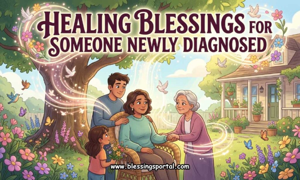 Healing Blessings for Someone Newly Diagnosed