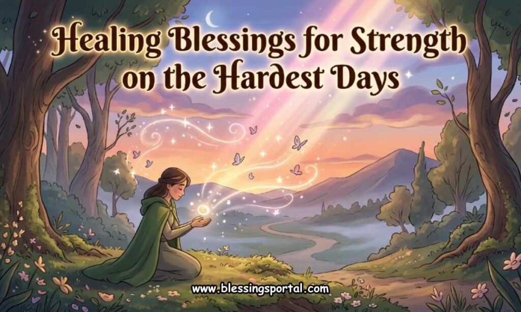 Healing Blessings for Strength on the Hardest Days