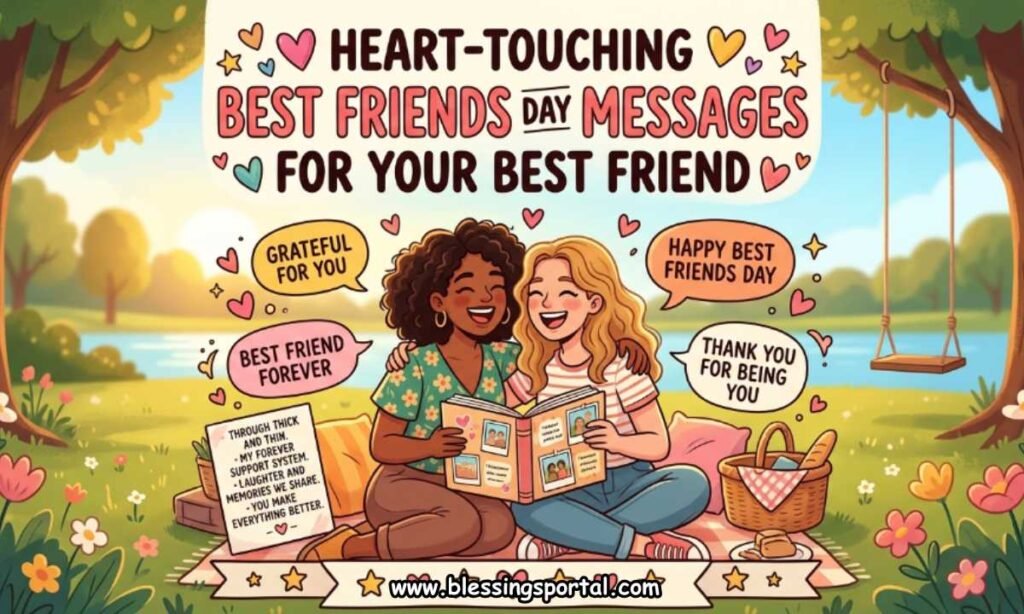 Heart-Touching Best Friends Day Messages for Your Best Friend