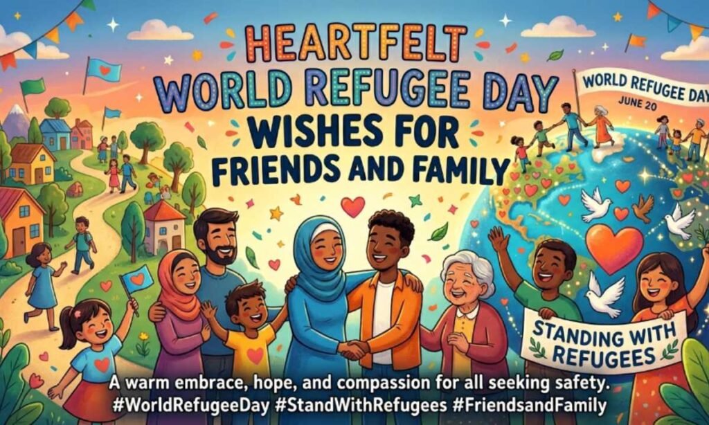 Heartfelt World Refugee Day Wishes for Friends and Family