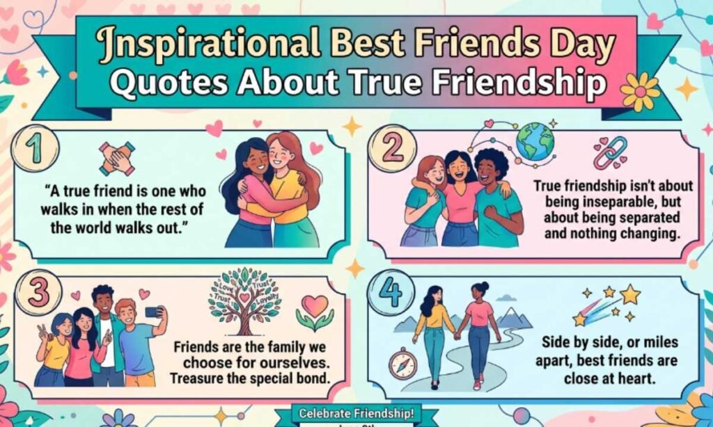Inspirational Best Friends Day Quotes About True Friendship