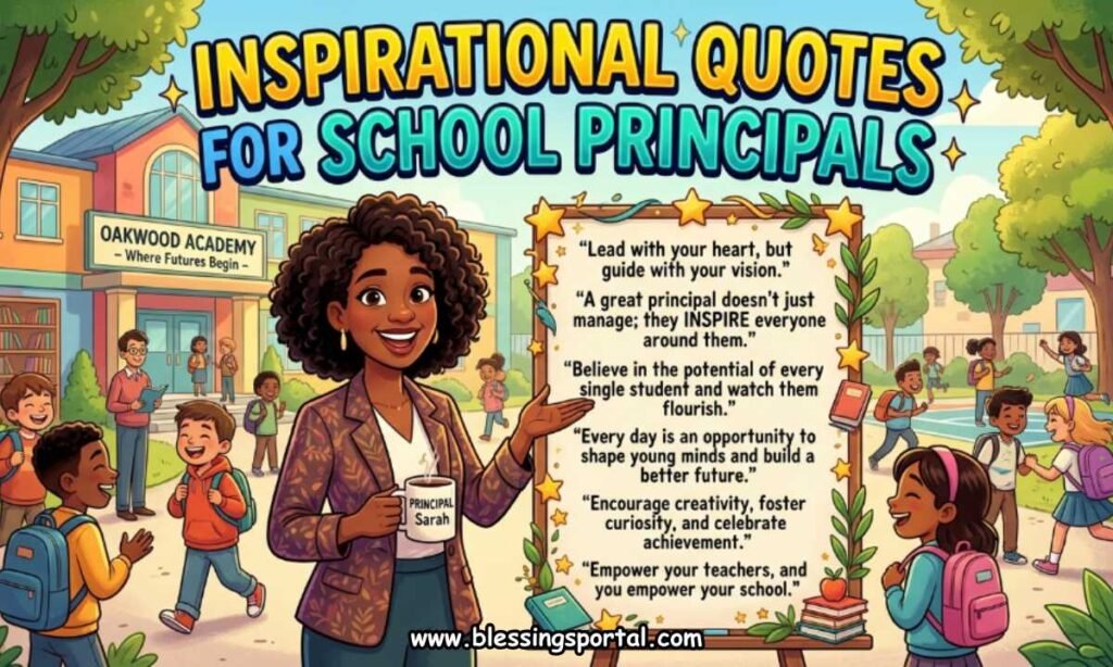 Inspirational Quotes for School Principals