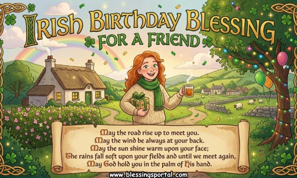Irish Birthday Blessing for a Friend