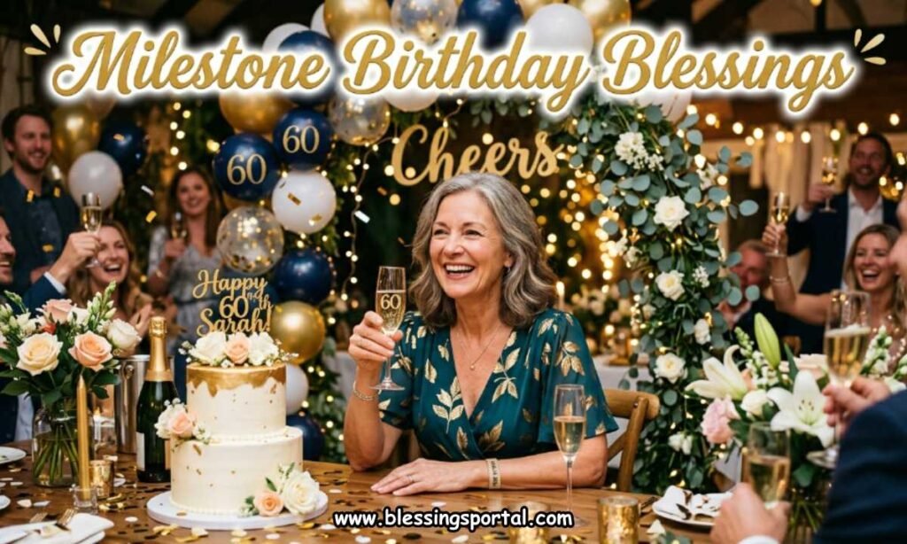 Milestone Birthday Blessings