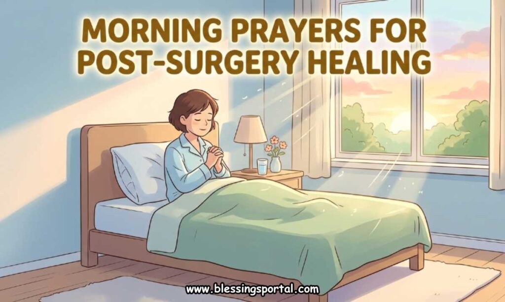 Morning Prayers for Post-Surgery Healing