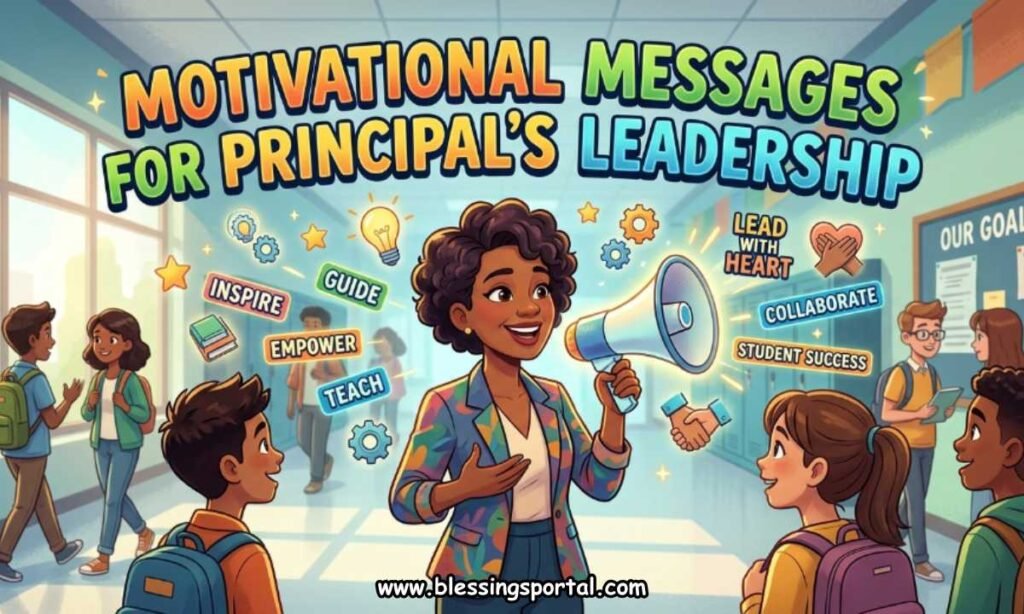 Motivational Messages for Principal's Leadership