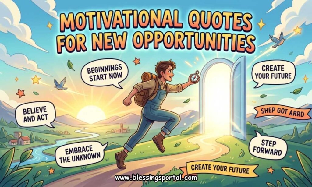 Motivational Quotes for New Opportunities