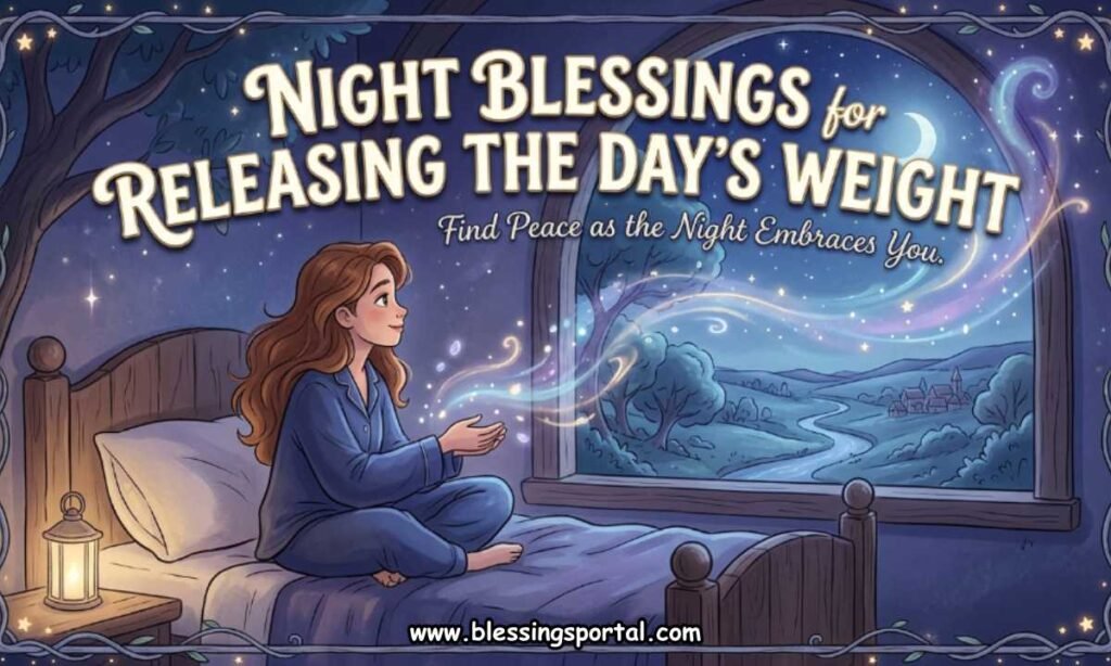 Night Blessings for Releasing the Day's Weight