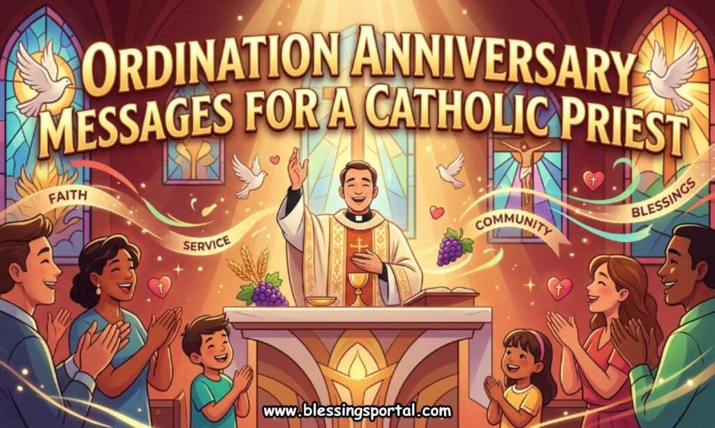 Ordination Anniversary Messages For A Catholic Priest