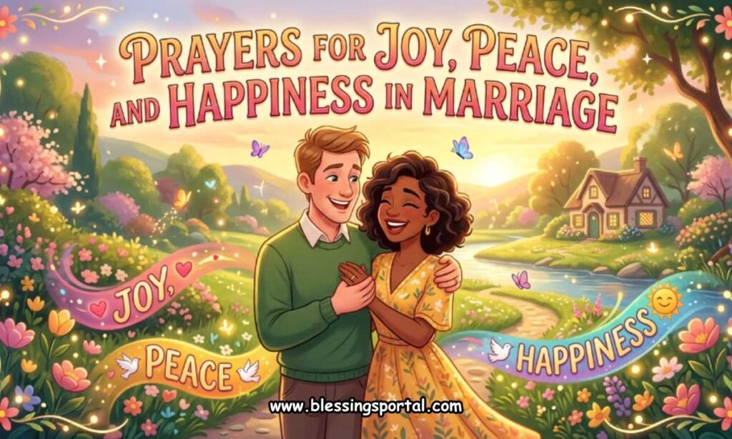 Prayers for Joy, Peace, and Happiness in Marriage