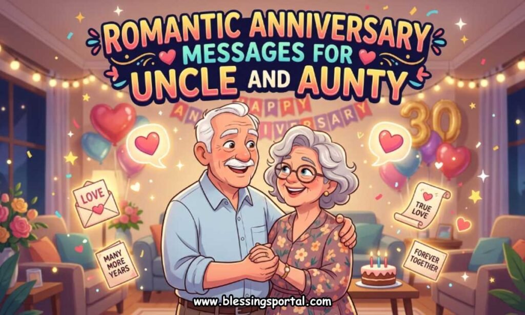 Romantic Anniversary Messages for Uncle and Aunty