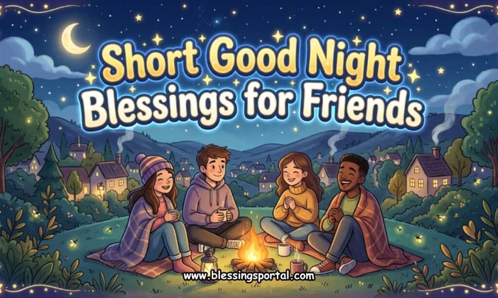 Short Good Night Blessings for Friends