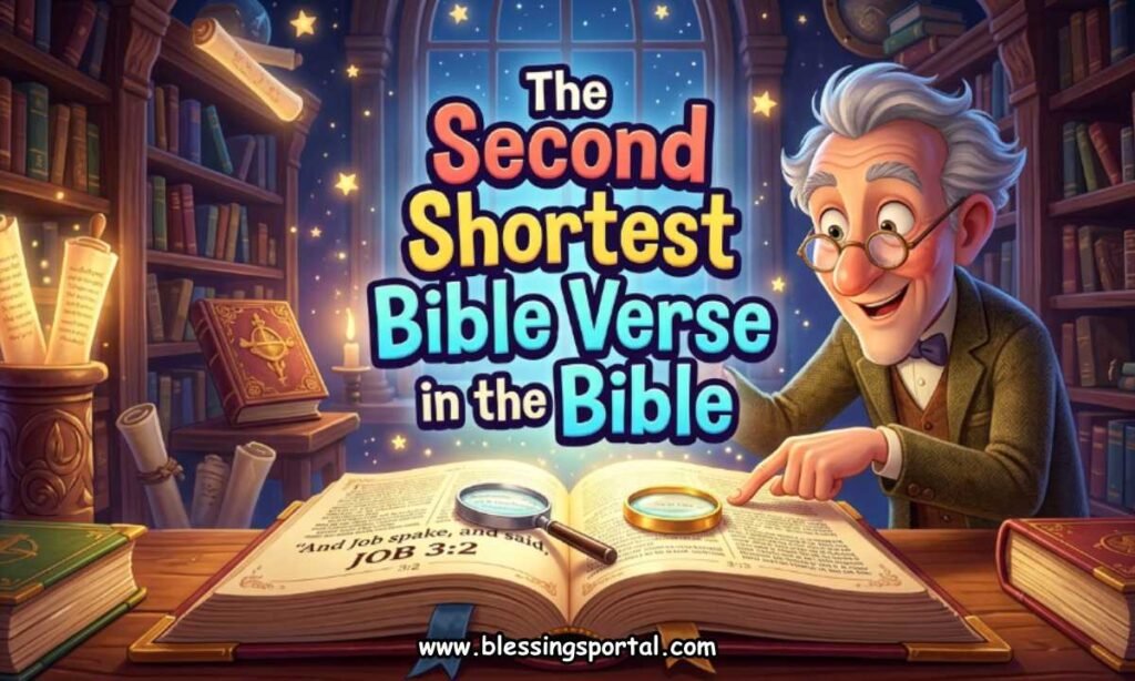The Second Shortest Bible Verse in the Bible