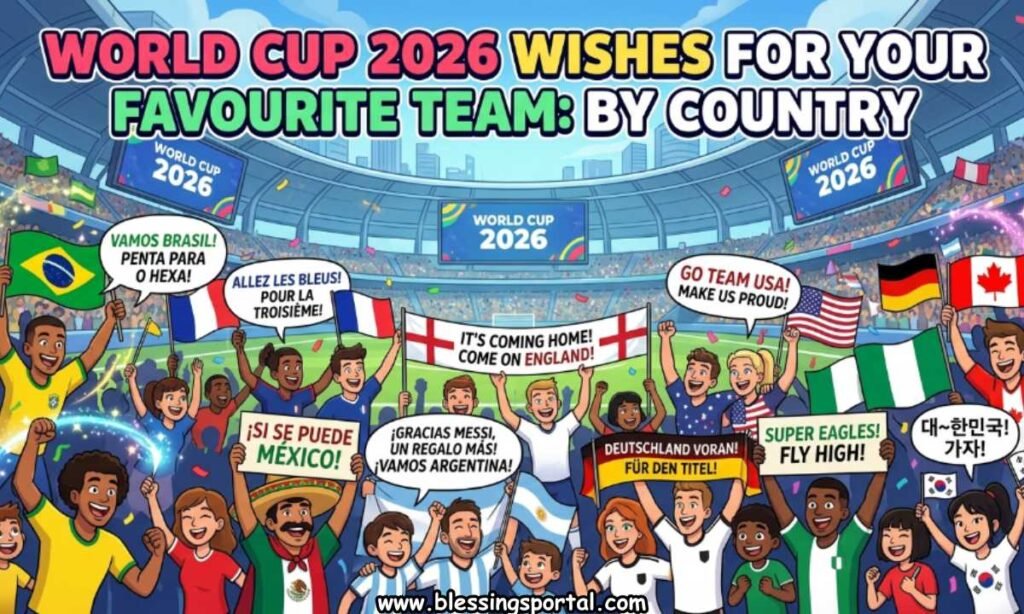 World Cup 2026 Wishes for Your Favourite Team By Country