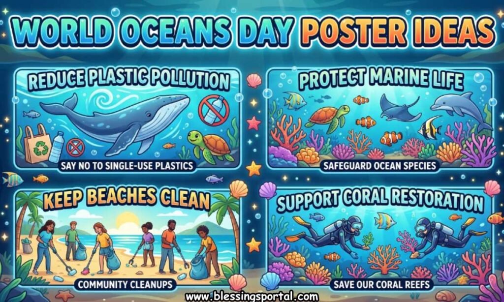 World Oceans Day Poster Ideas
