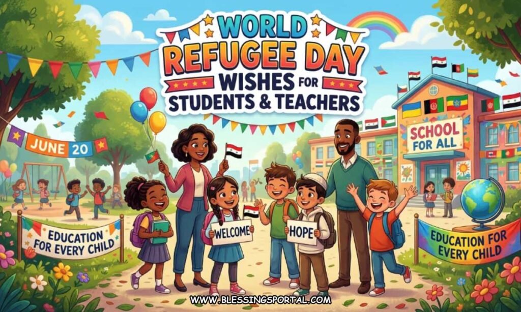 World Refugee Day Wishes for Students and Teachers