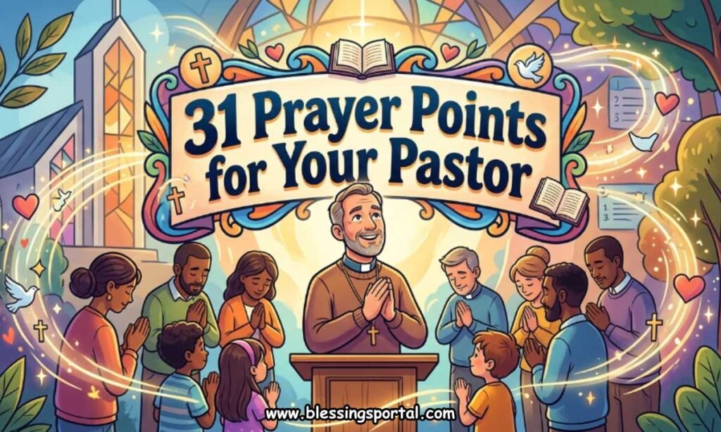31 Prayer Points for Your Pastor