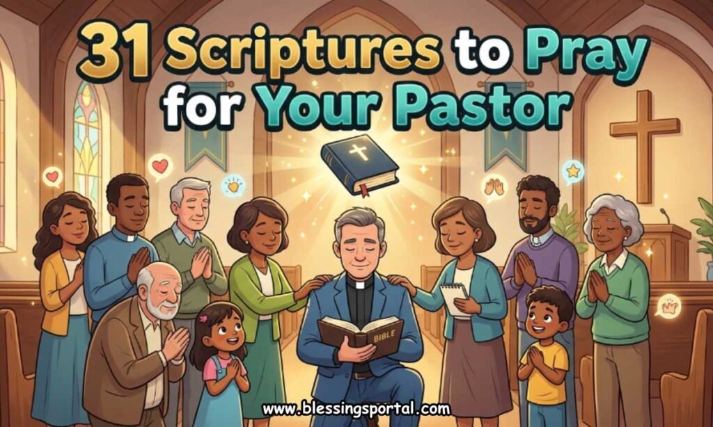 31 Scriptures to Pray for Your Pastor