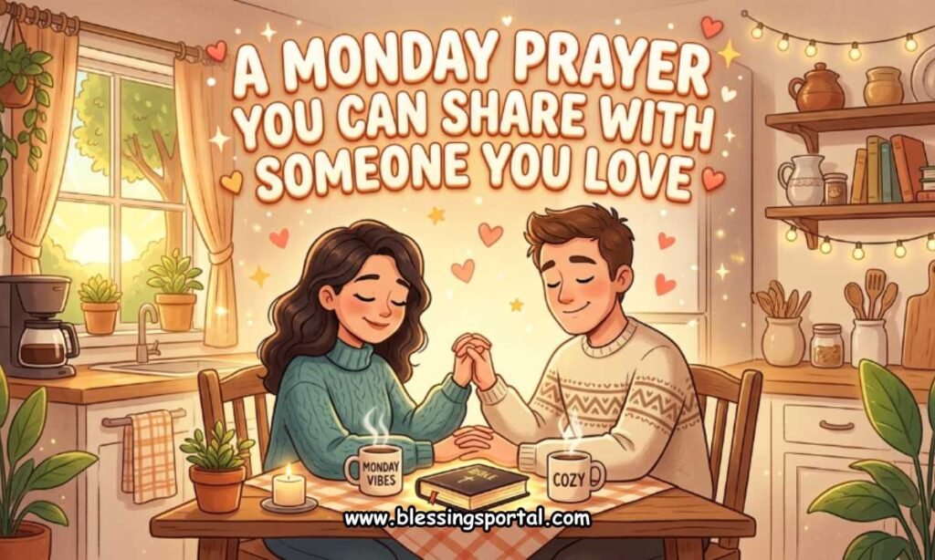 A Monday Prayer You Can Share With Someone You Love