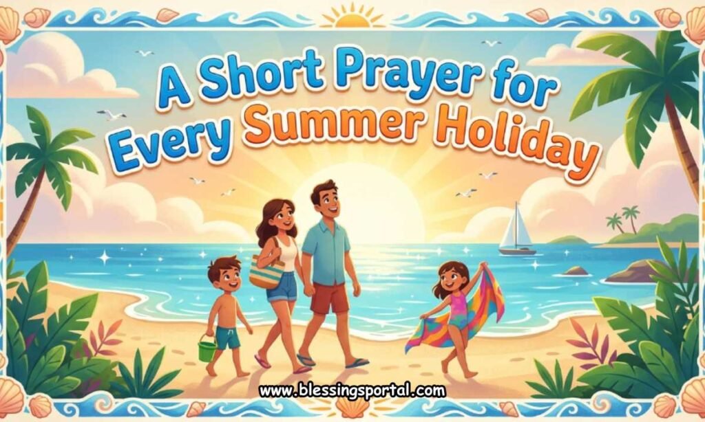 A Short Prayer for Every Summer Holiday