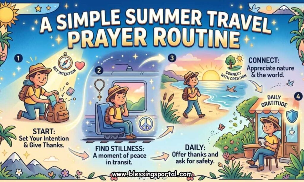 A Simple Summer Travel Prayer Routine
