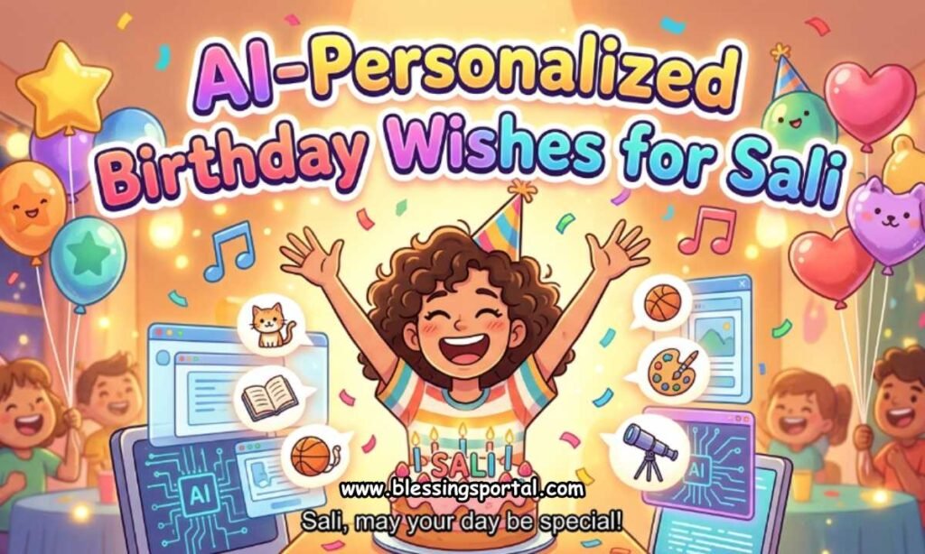 AI-Personalized Birthday Wishes for Sali